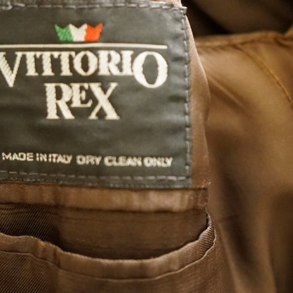 Men's burgundy sports jacket - Picture 4 of 5